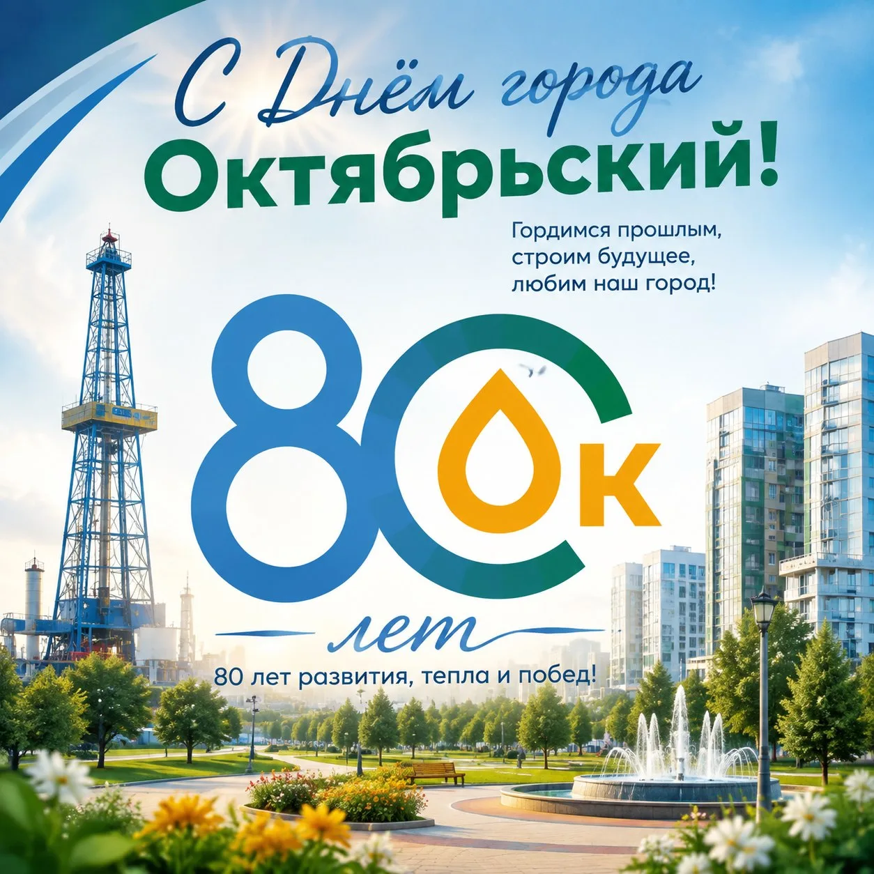 С 80-летием, Октябрьский!