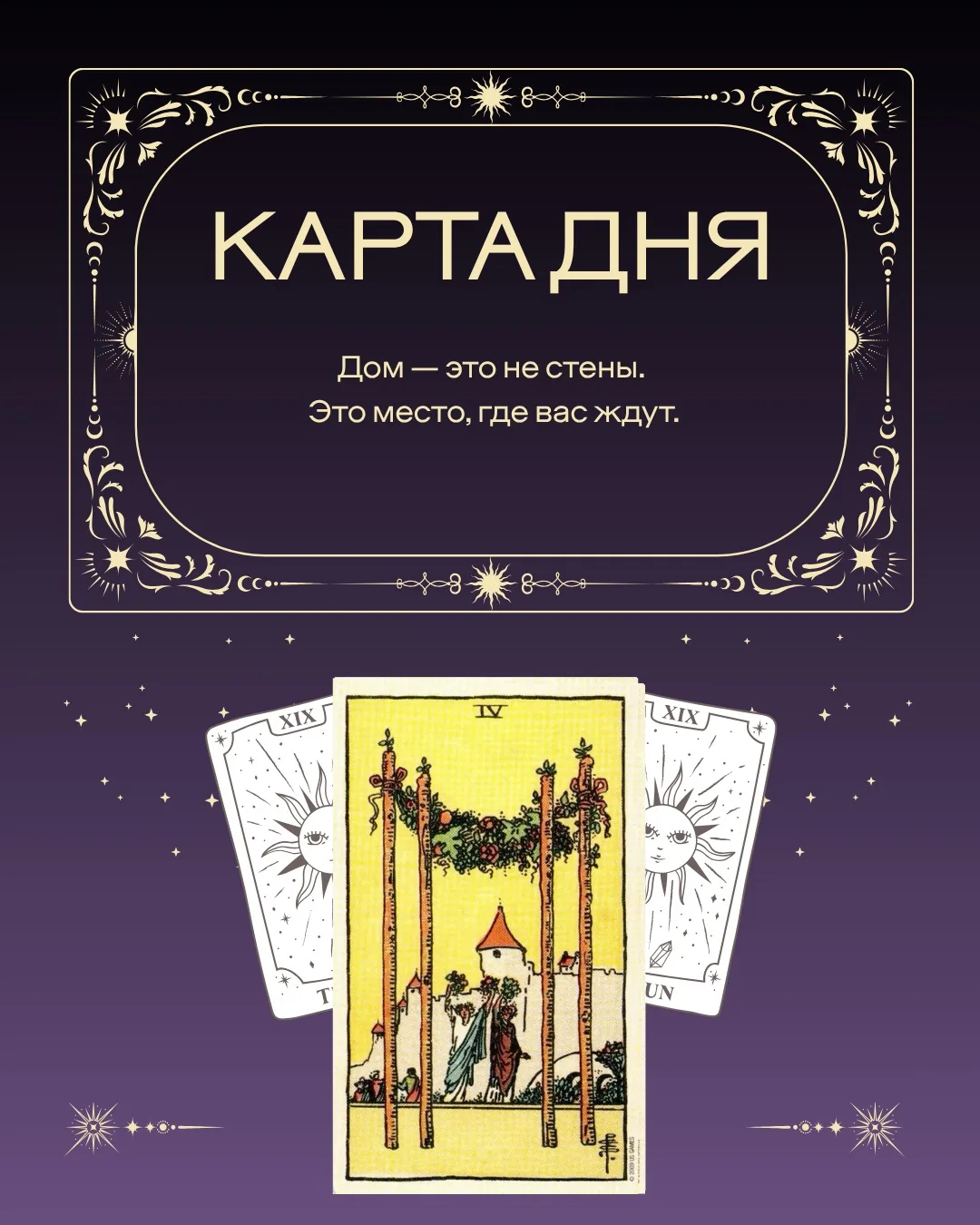 СЕГОДНЯШНЯЯ КАРТА