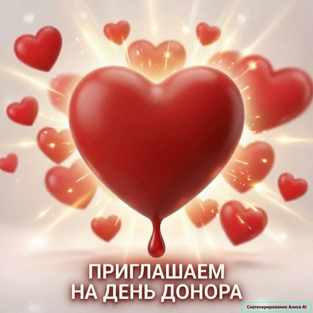8 сентября в Мамонтово пройдет акция по сдаче крови.