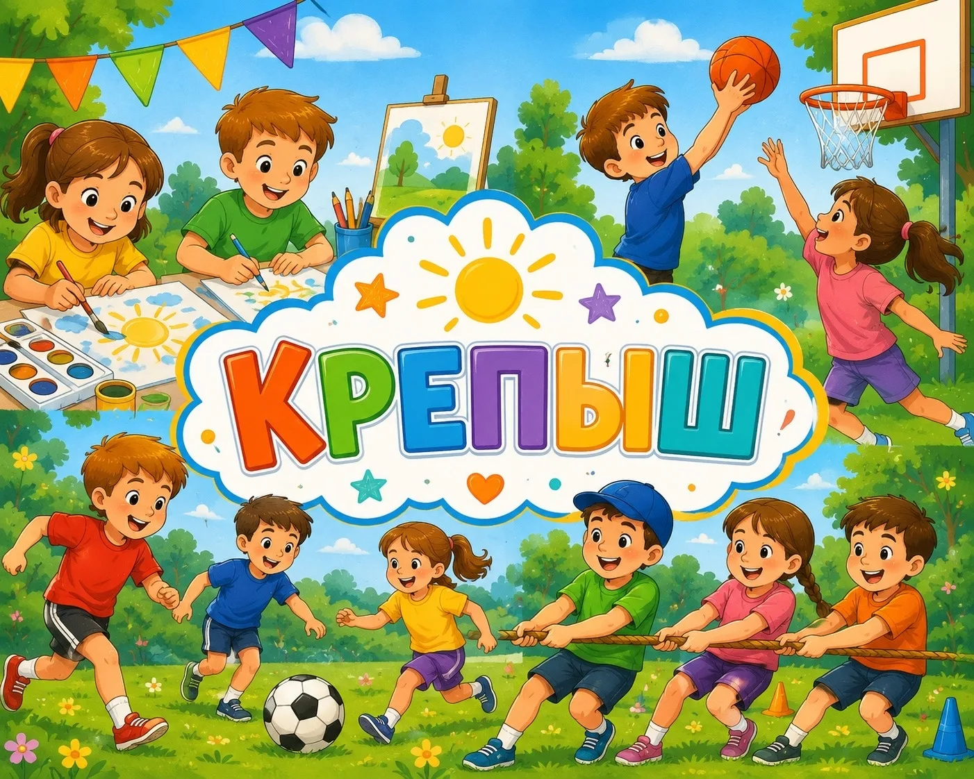 | ЛАГЕРЬ «КРЕПЫШ». ДЕНЬ ВТОРОЙ |

 Не уходим от традиций и начинаем день с бодрой зарядки 💪 А дальш
