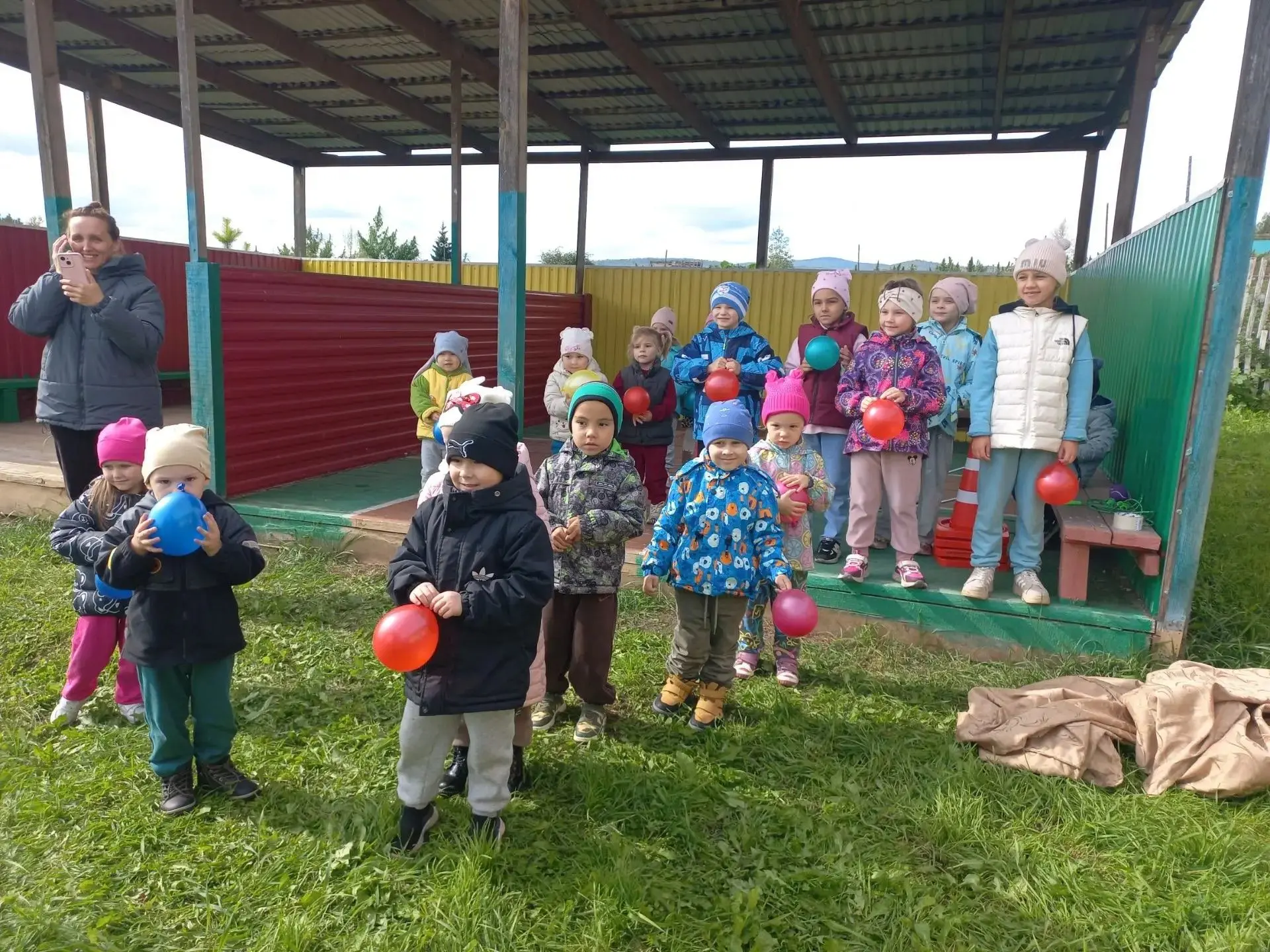 🎉 Спортивный день в детском саду «Радуга»! 🌈