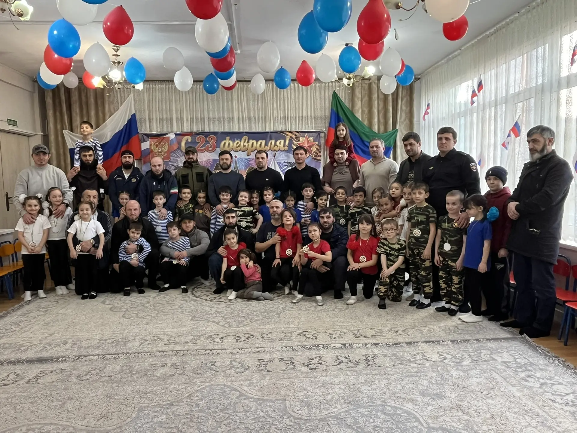 Утренник в подготовительной группе "С Днем защитника Отечества" ✨✨✨