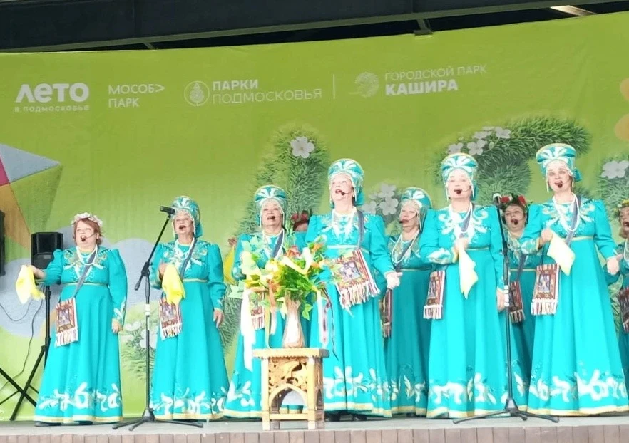 Концерт к празднику Святой Троицы🌿 прошёл в парке Каширы. С творческой программой выст...