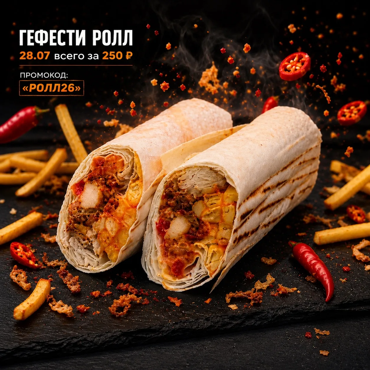 Остро. Сочно. Всего 250 ₽ 🔥