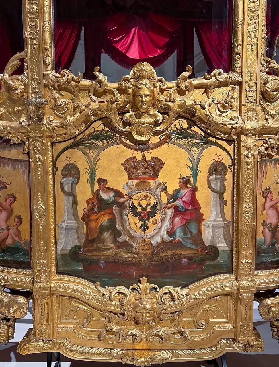 🤫 Эрмитаж рассказывает историю Екатерины I  В Государственном Эрмитаже в Николаевском зале Зимнего д
