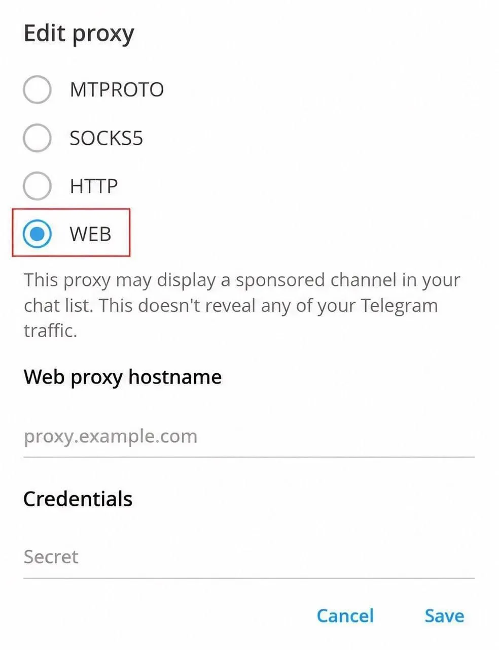 Telegram добавит способ обхода блокировок через веб-прокси