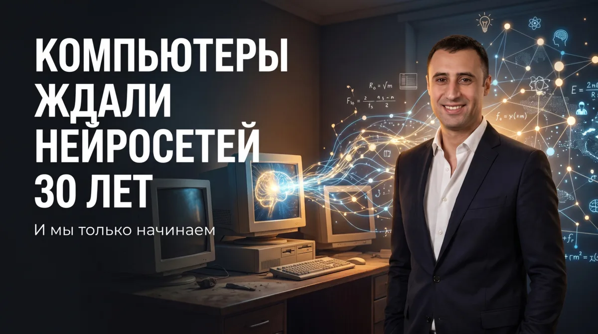 Мы только начинаем по-настоящему пользоваться компьютерами