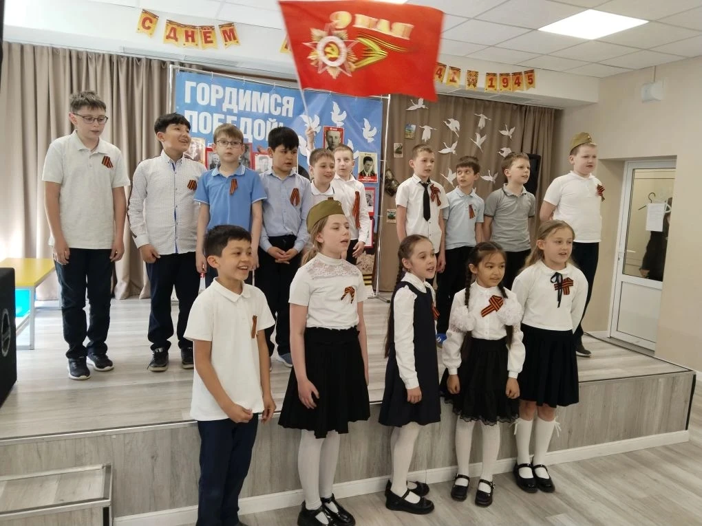 В преддверии самого главного праздника для нашей страны - Дня Великой победы 9 мая, в нашей школе (з