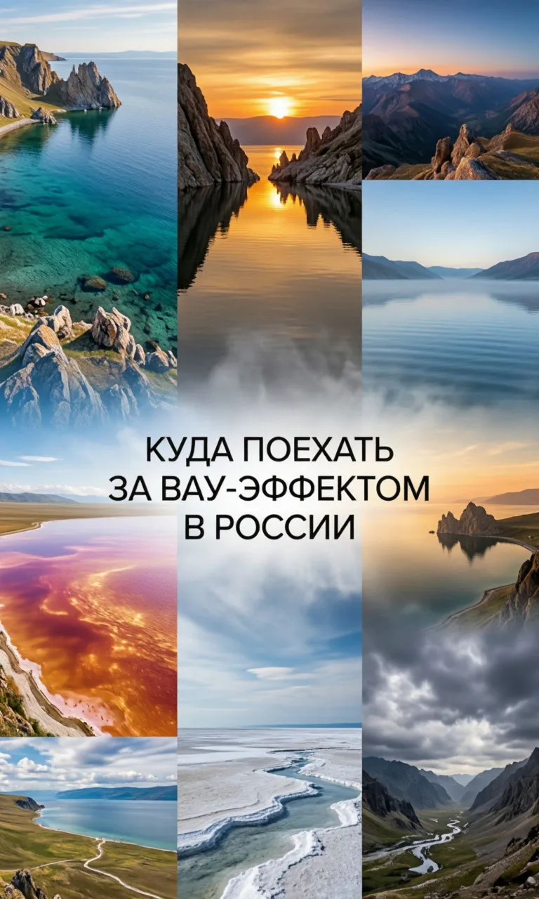 Куда поехать за вау-эффектом в России? 🌍