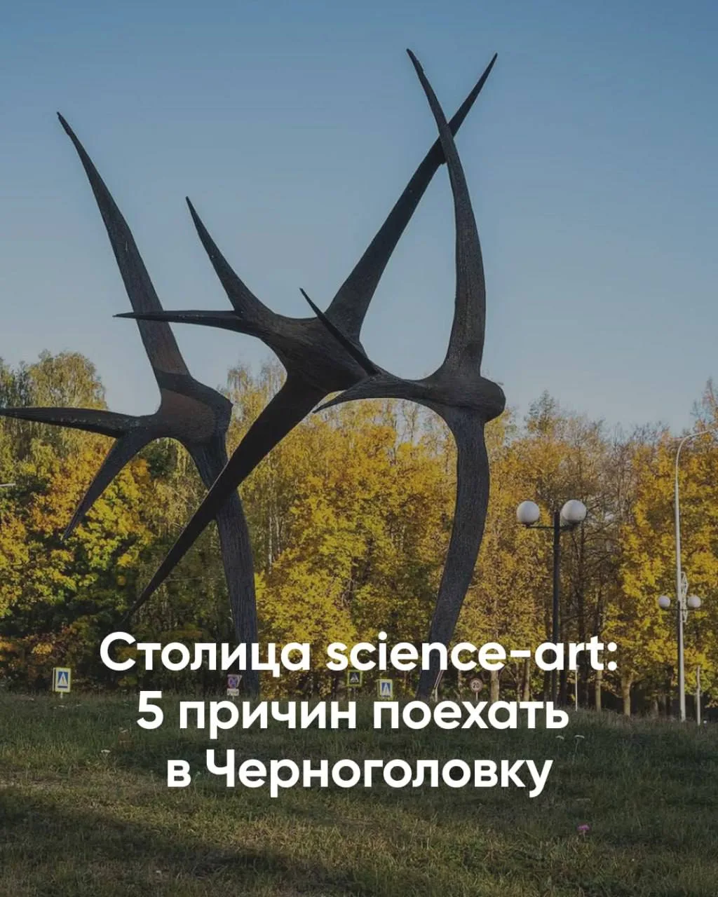 5 сентября Черноголовка отмечает День города! Собрали для 5 причин, почему туда надо ех...