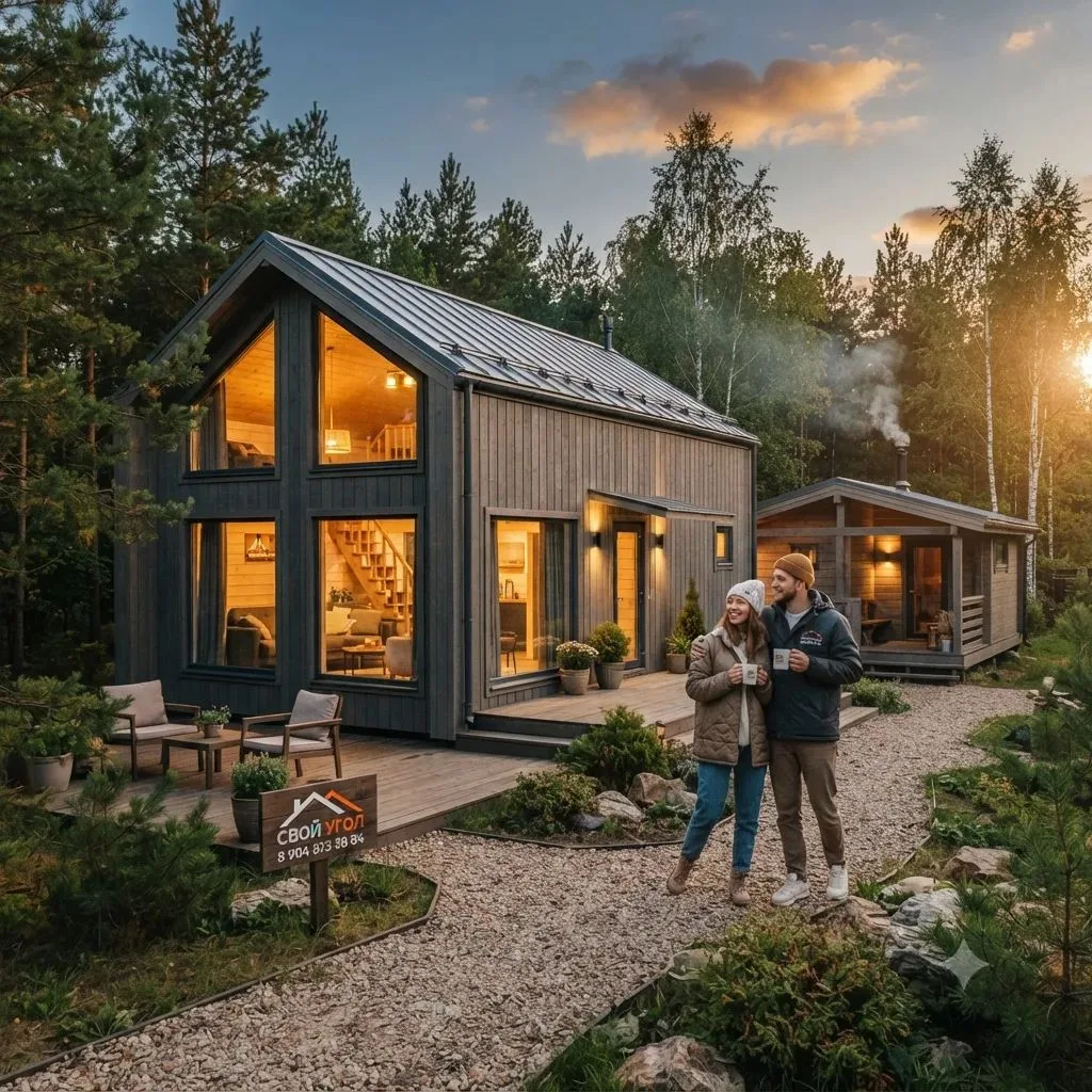 🏡 Свой Угол — строим дома и бани вашей мечты в Тюмени под ключ!Мечтаете о загородном доме или уютно