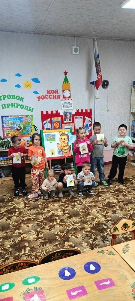 В детском саду "Аленький цветочек" 🏡 продолжают проходить тематические занятия посвящё...
