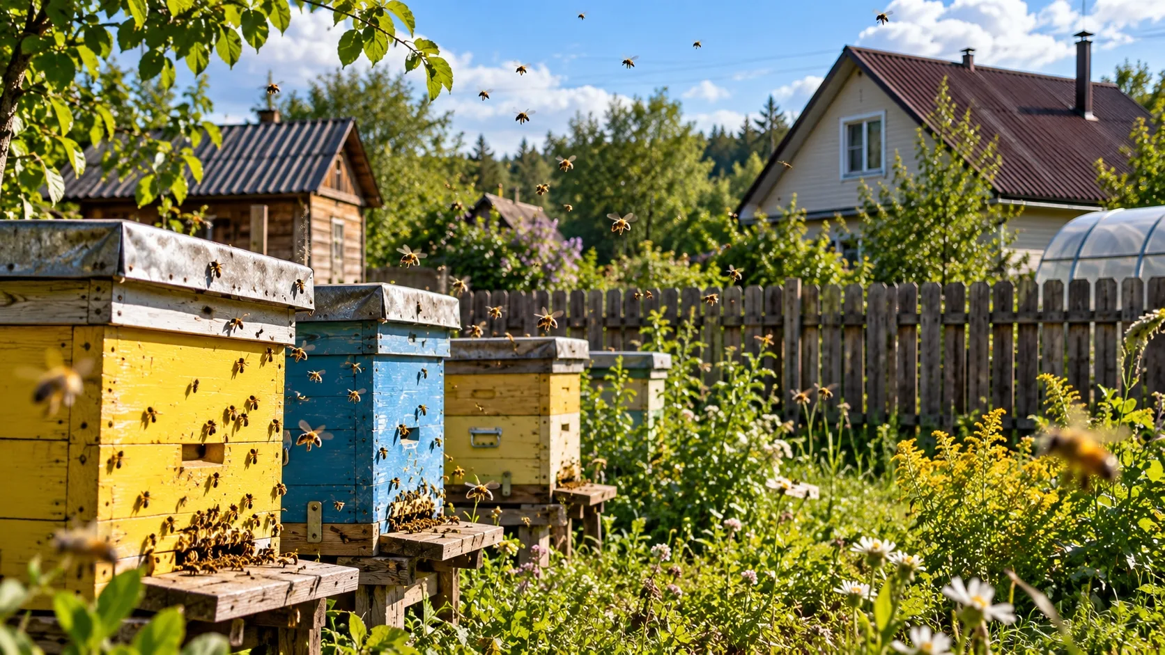🐝 В Нытвенском округе завершился многолетний конфликт соседей из-за пасеки