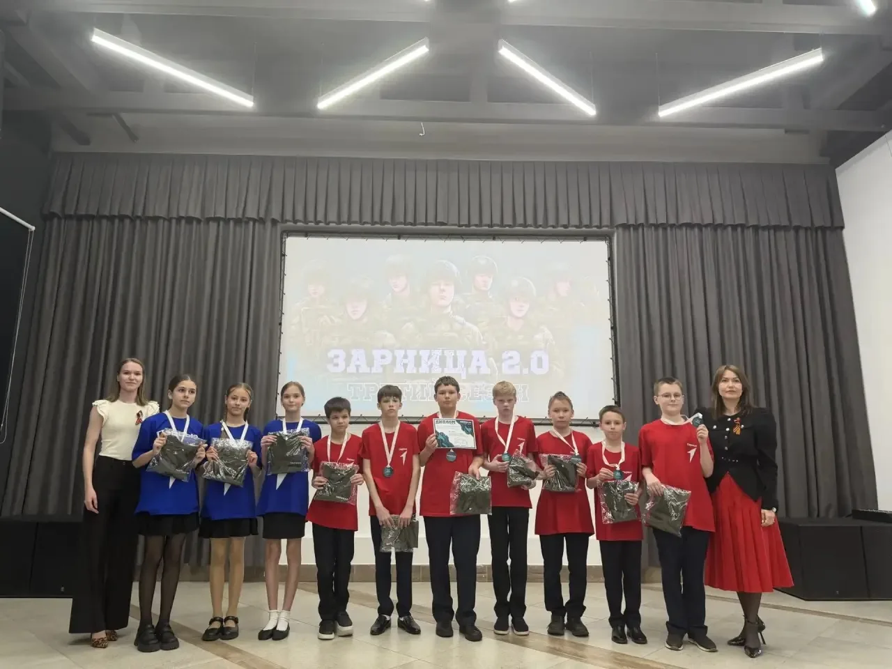 🏆 3 место наше в «Зарнице 2.0»!