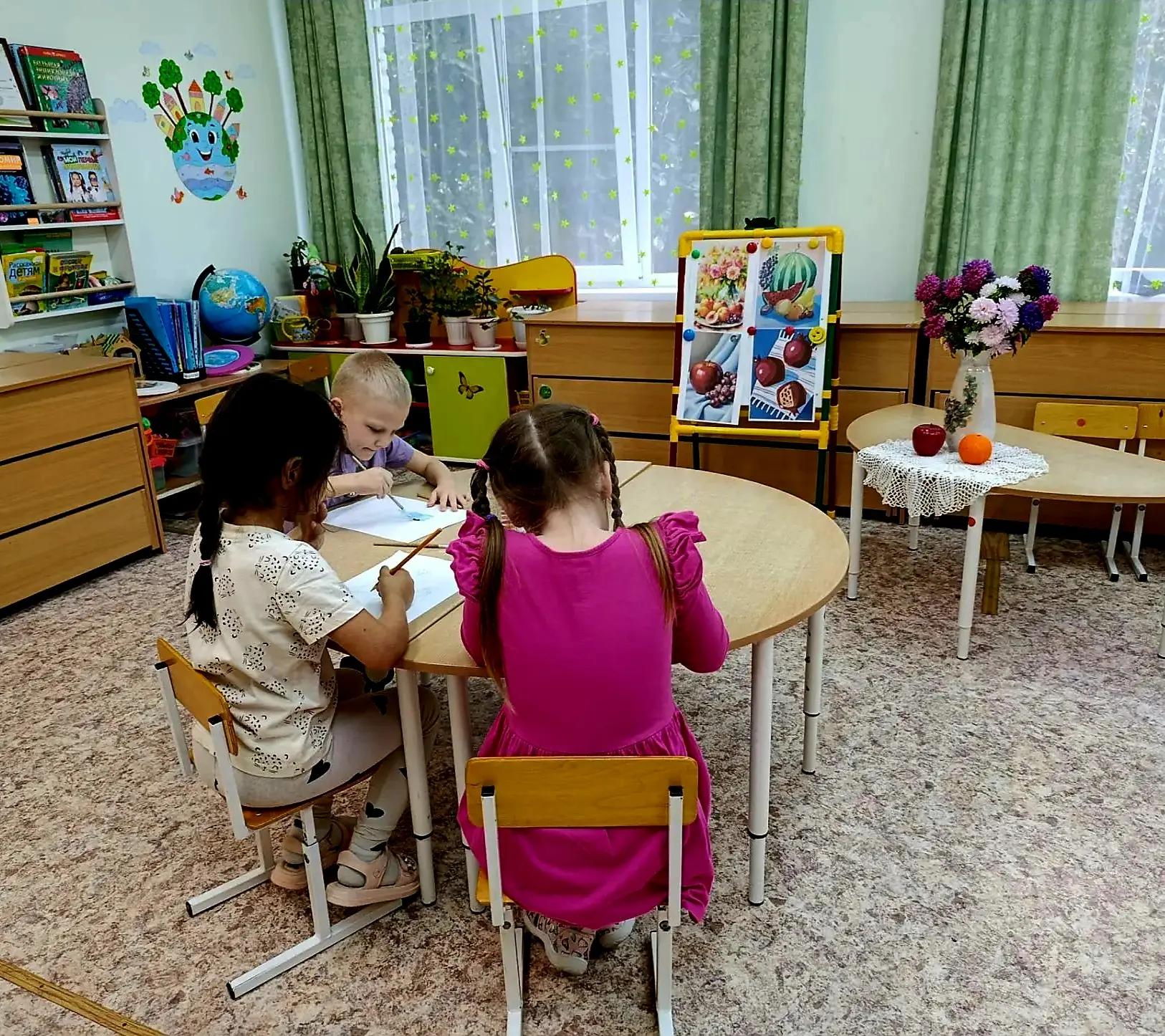 🎨 Настоящий натюрморт руками наших маленьких художников!