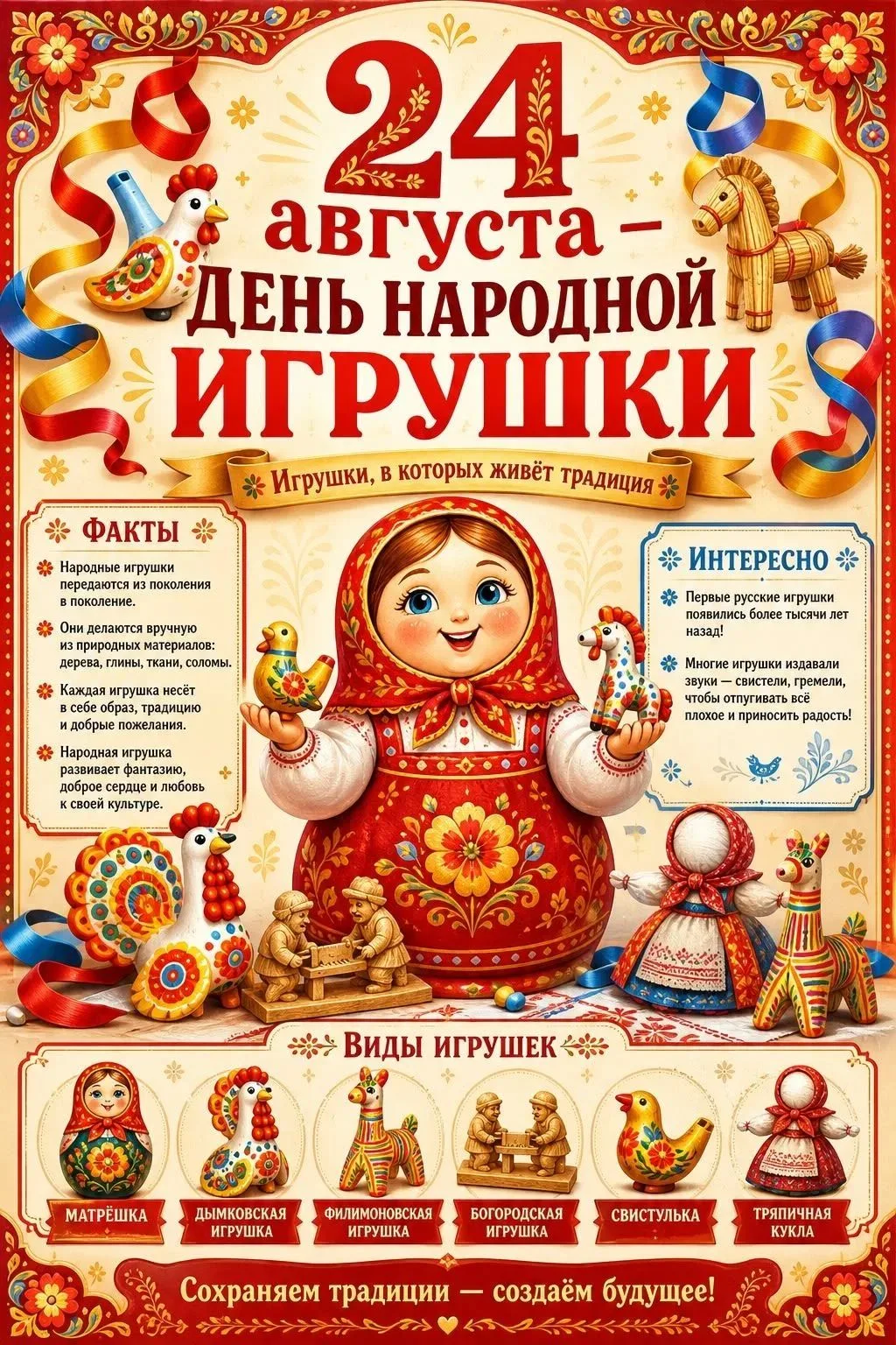 🧸День народной игрушки🧸