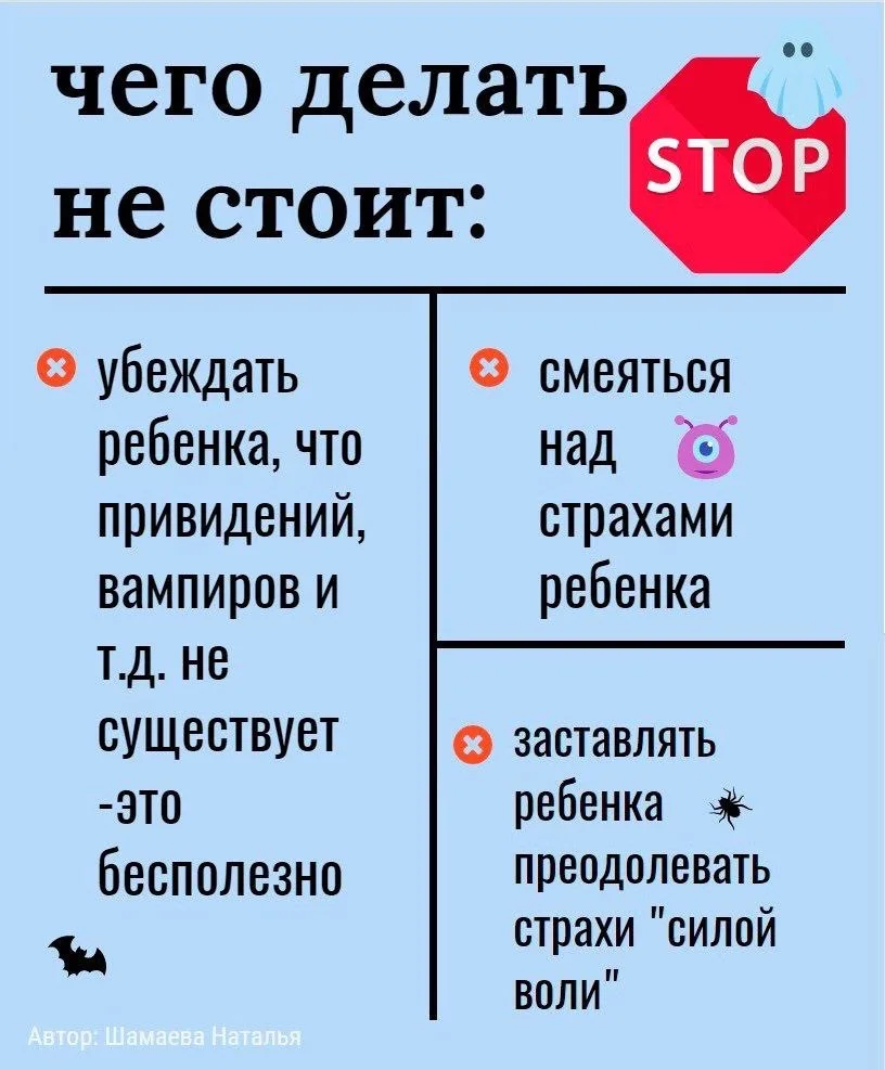 ☔️ДЕТСКИЕ СТРАХИ: как помочь ребёнку и чего делать не стоит💯  Наталья Шамаева  #психология