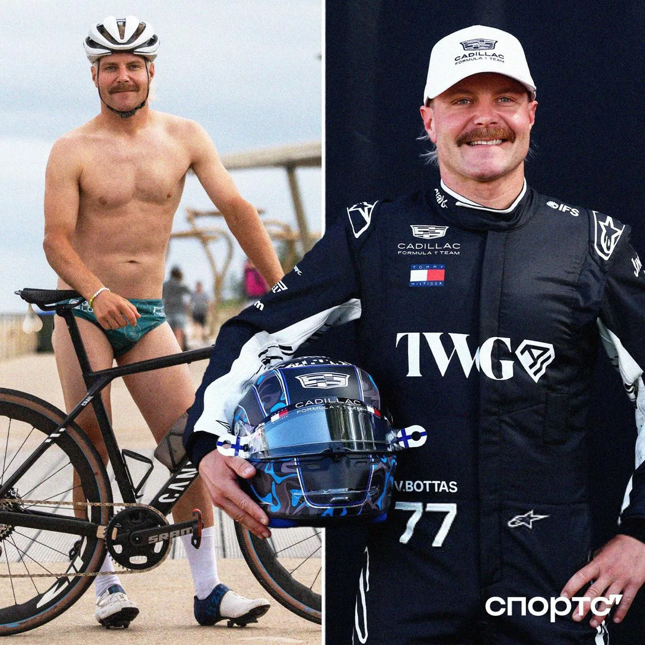 🚴😧 Гонщик Валттери Боттас решил доехать с этапа «Формулы-1» в Малайзии до следующей г...