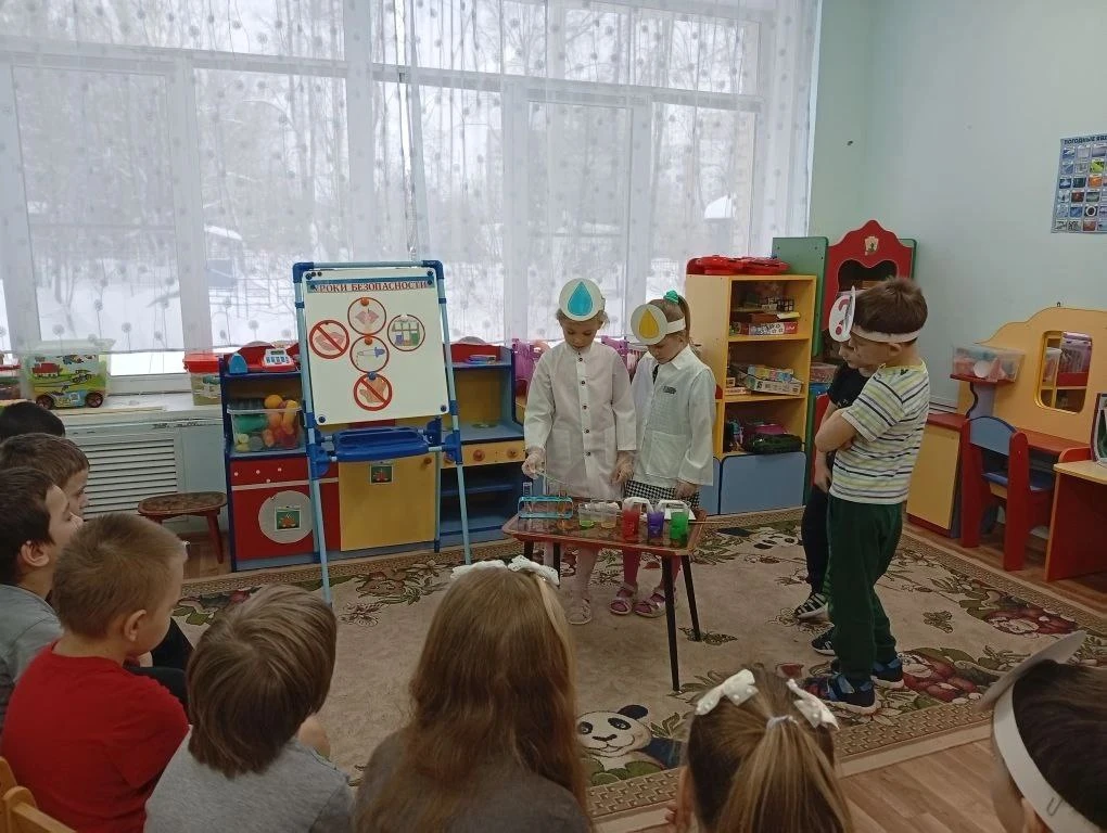 🔬🎭 В рамках проекта «Предшкола: стандарт детского сада» в дошкольном отделении гимназии  прошла увле