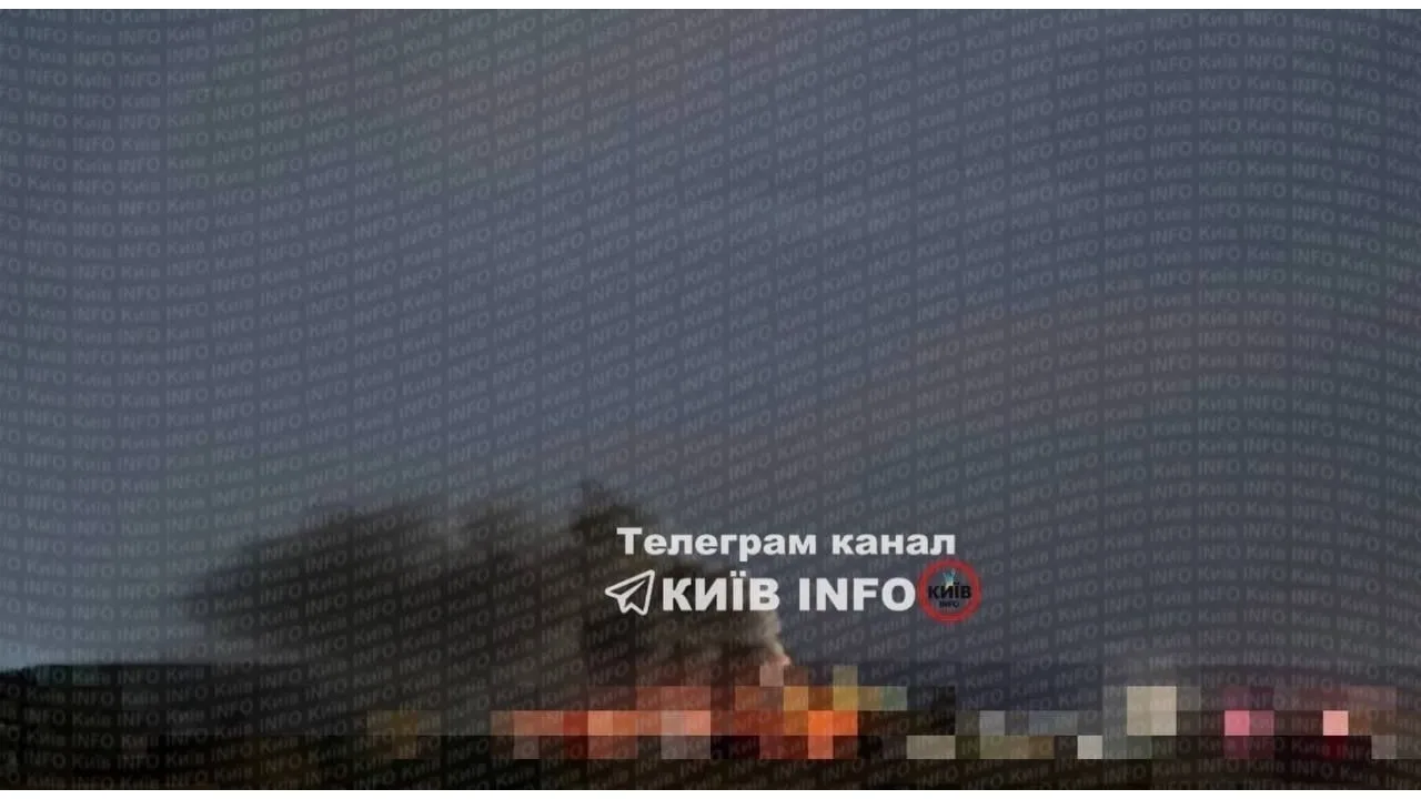 🪂 «Герани-4» выжгли склад комплектующих для дальнобойных БПЛА под Киевом.