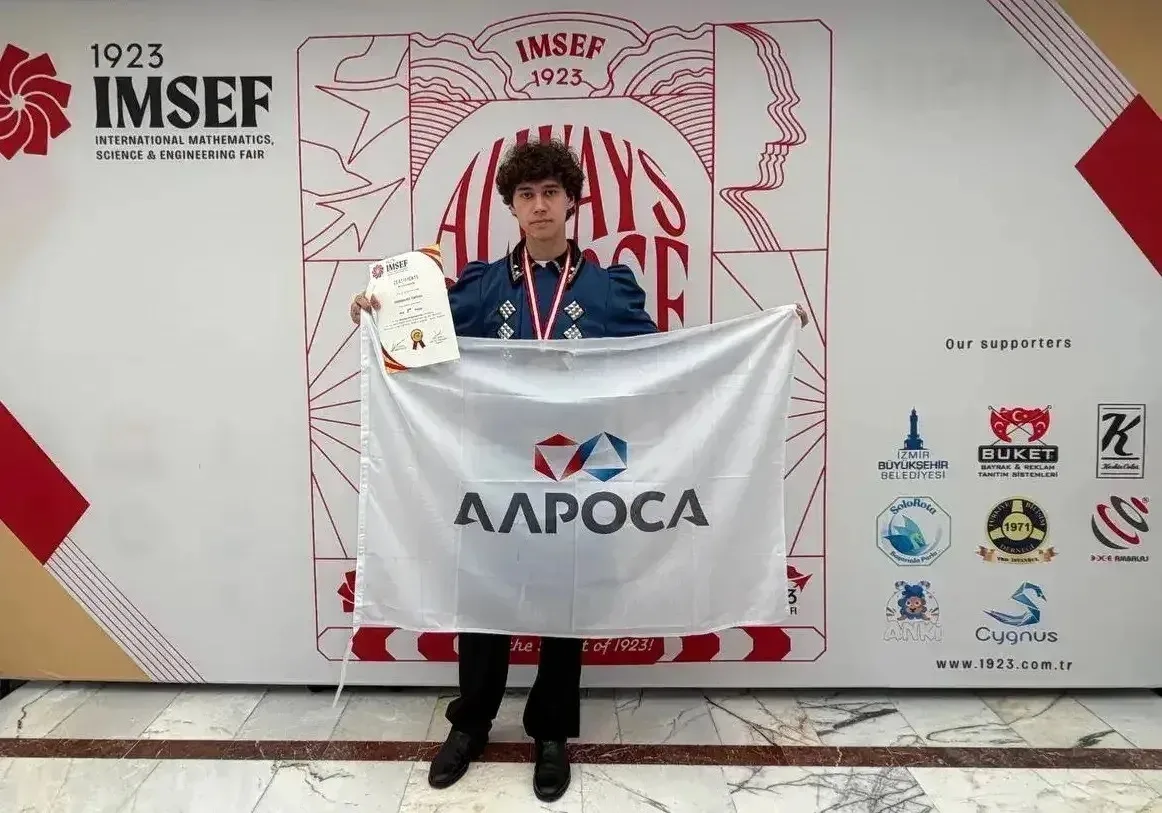 🤩👏🏻Бронза международной ярмарки науки: ученик Политехнического лицея из Мирного поко...