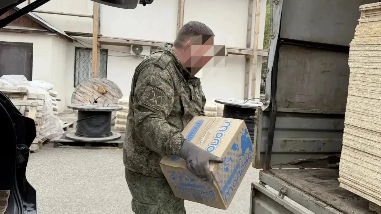 Из Можайска  отправили гуманитарный груз в Белгородскую область