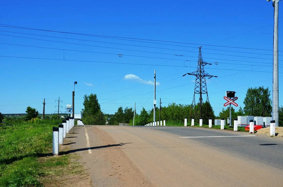 Движение по железнодорожному переезду в слободе Луговые Нововятского района Кирова будет ограничено 