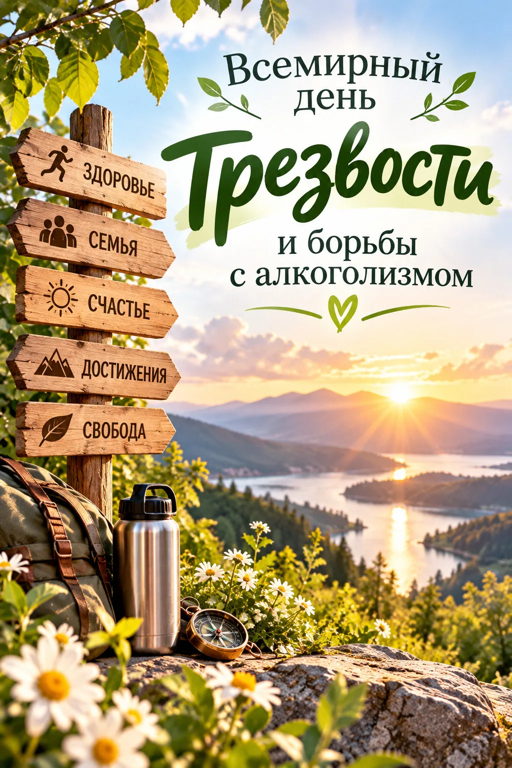 Всемирный день трезвости и борьбы с алкоголизмом!