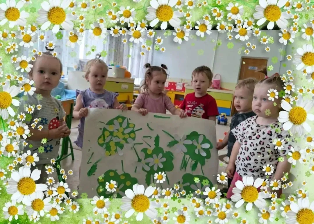 Ромашковая полянка в детском саду «Солнышко»
