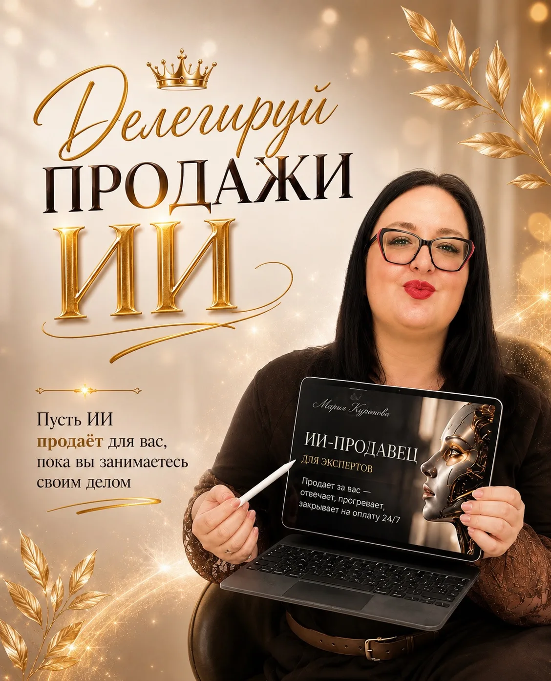 😎ДЕЛЕГИРУЙТЕ ПРОДАЖИ ИИ И СПОКОЙНО ОТДЫХАЙТЕ ЭТИМ ЛЕТОМ