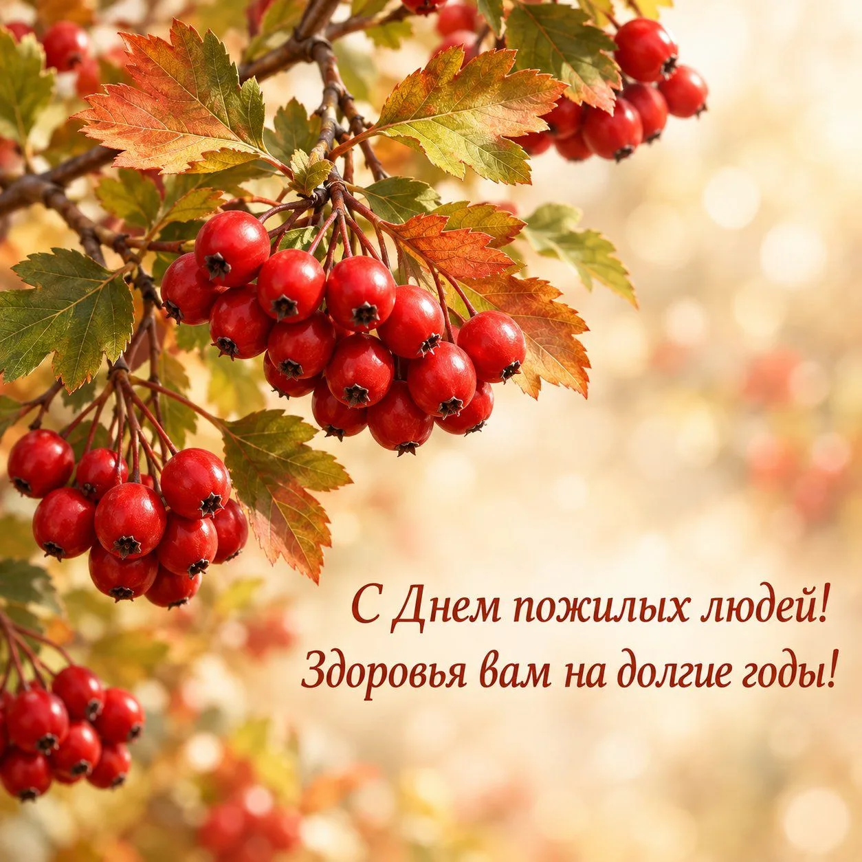 Дорогие наши, мудрые и любимые! В этот прекрасный осенний день — Международный день пож...
