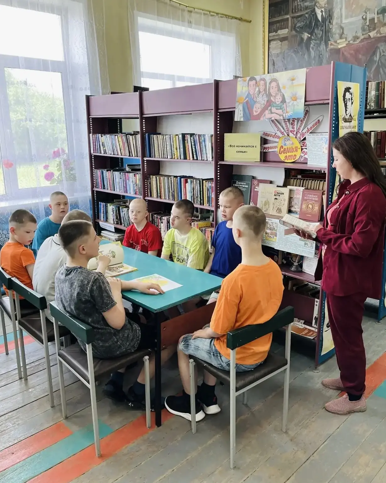📚19 мая, воспитанники детского дома отправились в увлекательное литературное путешеств...