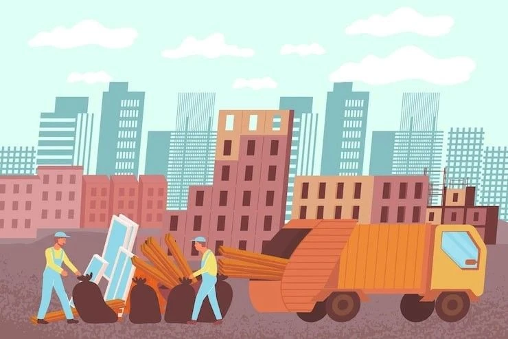 🏗️  На Сахалине заработал официальный сервис по вывозу строительного мусора