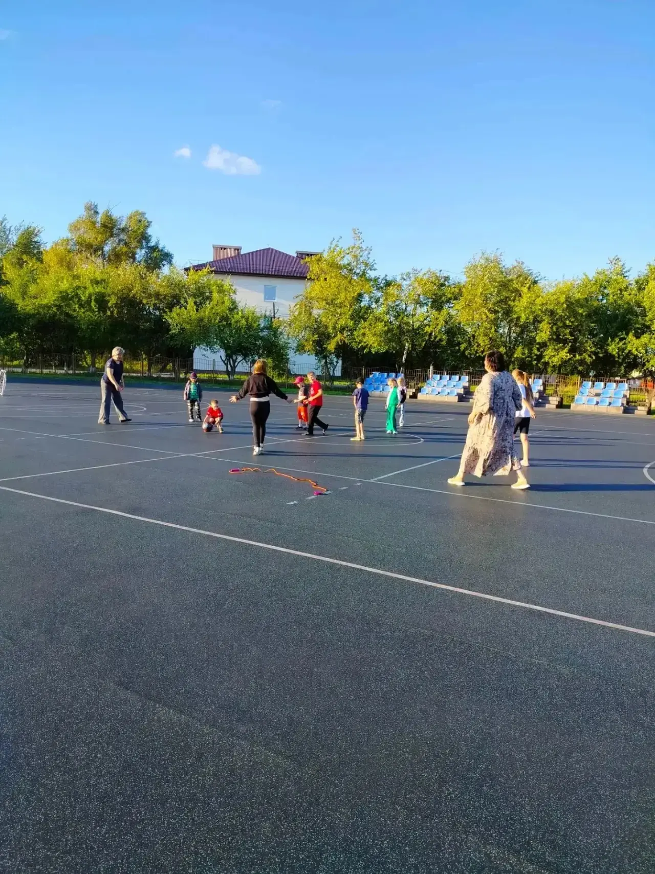 🌞🌞12 августа, на вечерней  площадке " МАОУ