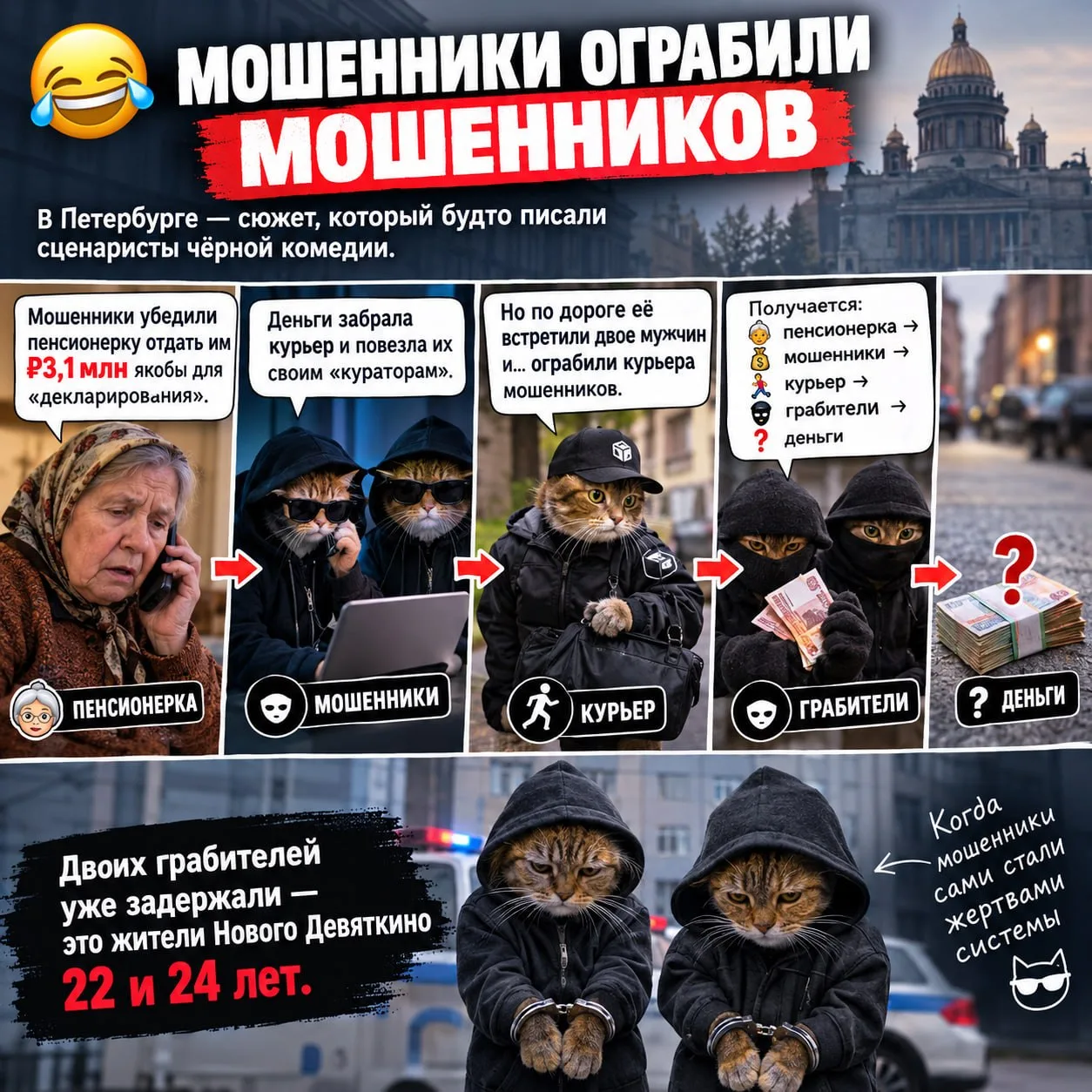 😂 МОШЕННИКИ ОГРАБИЛИ МОШЕННИКОВ