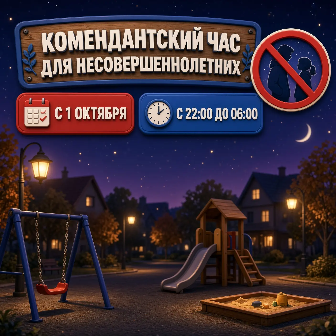 С 1 октября в Башкирии начал действовать зимний режим комендантского часа для несоверше...