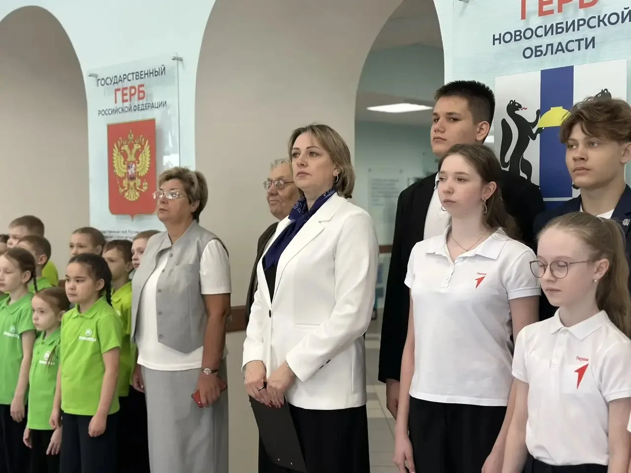 🎖 Торжественное открытие «Вахты памяти»: часовой у Знамени Победы 🎖  Сегодня в Центре образования со