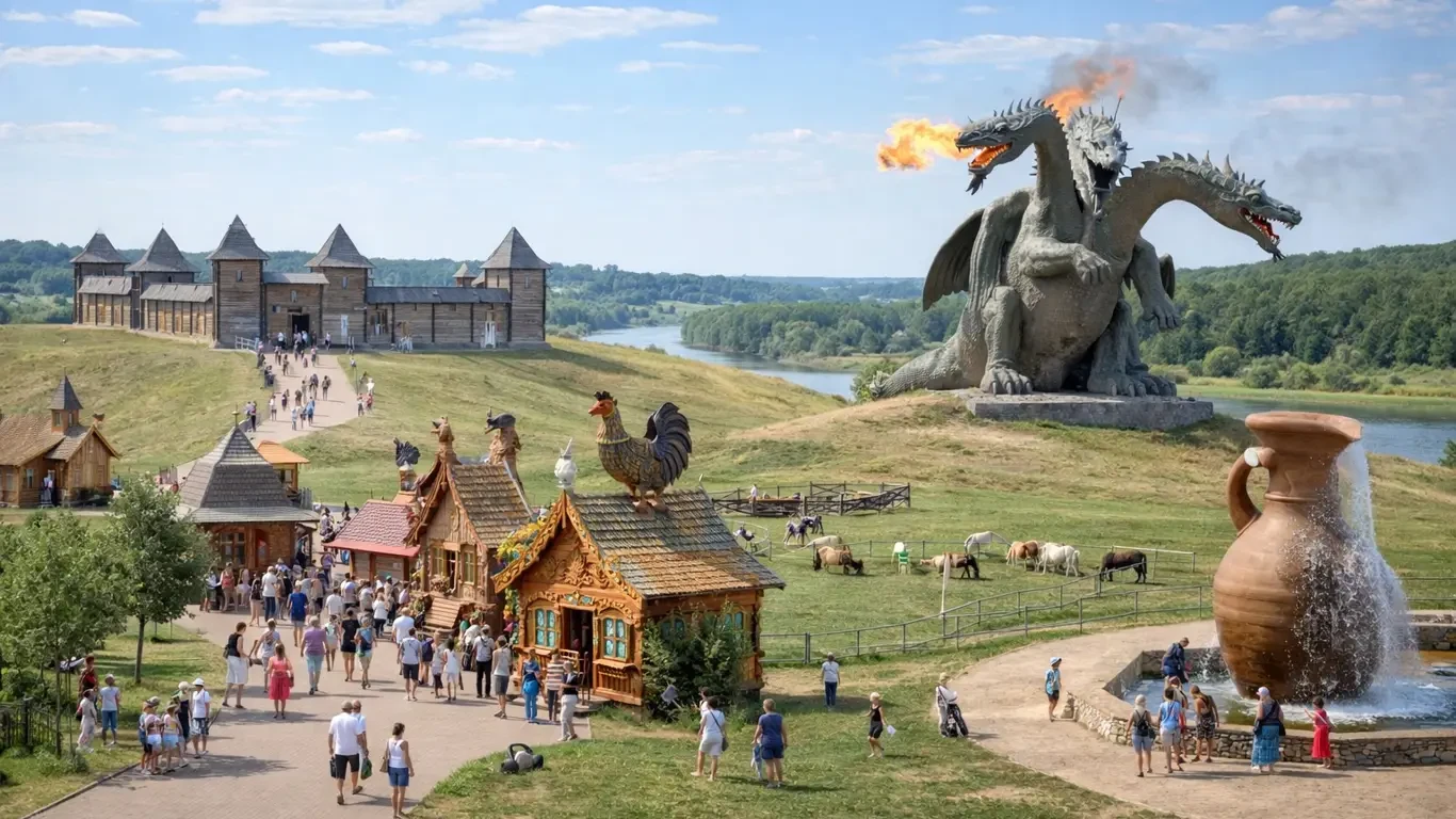 🐉 Кудыкина гора: место, где сказка становится реальностью