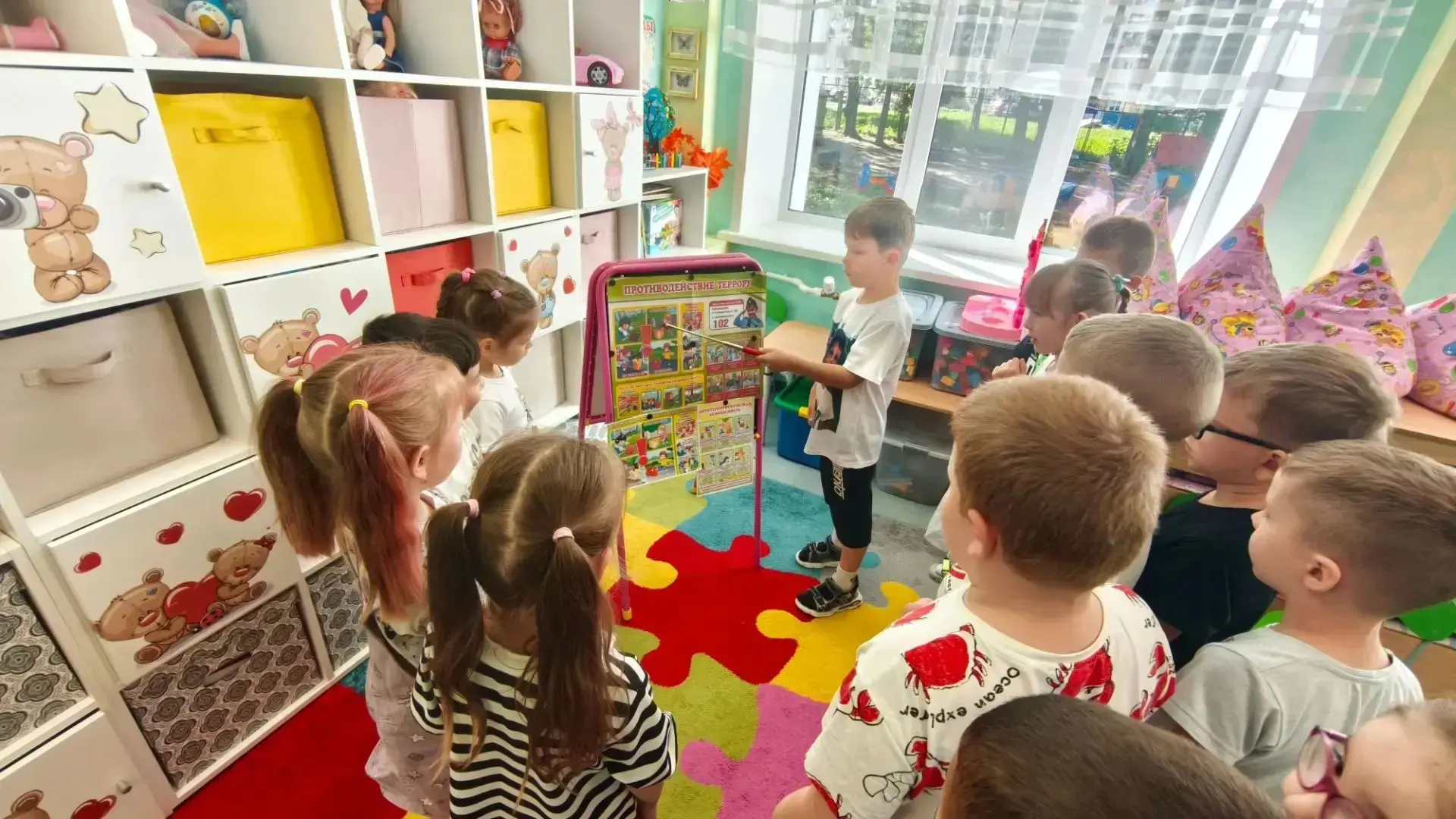 🕊️ «Пусть всегда будет мир»: дошколята МОУ‑СОШ «Содружество» (г. о. Клин, ул. Большеви...