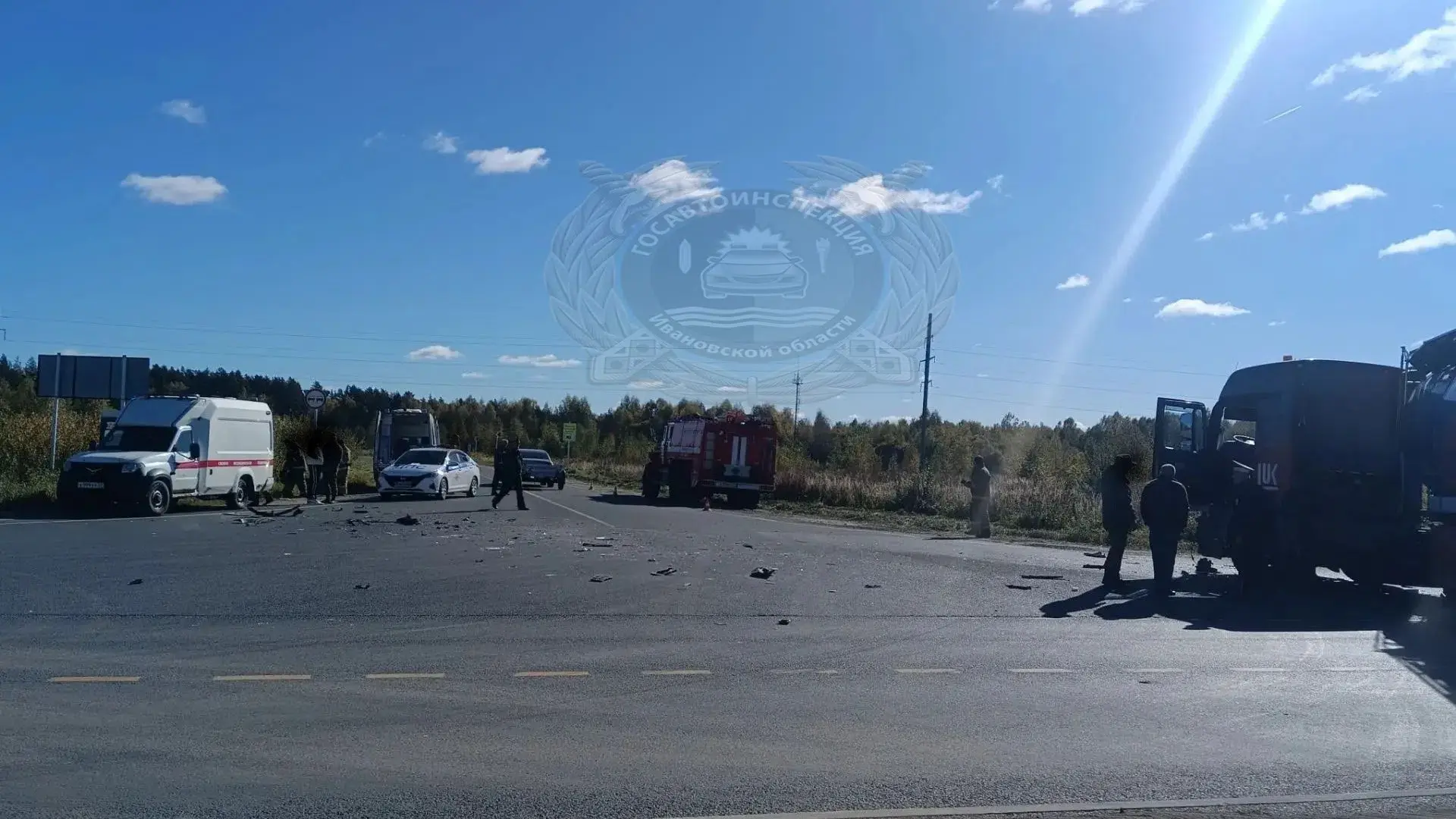 💥 Автоцистерна протаранила «Шкоду» с пассажирами