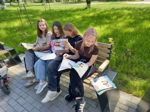 📚"Книга на скамейке", читальный зал под открытым небом.

📖На протяжении всего лета Рязанская сельс