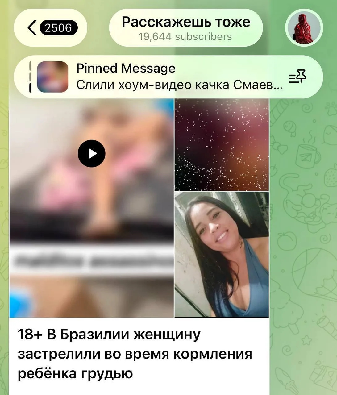 В Бразилии двое 17-летних подростков ворвались домой к 30-летней женщине и расстреляли её в упор пря