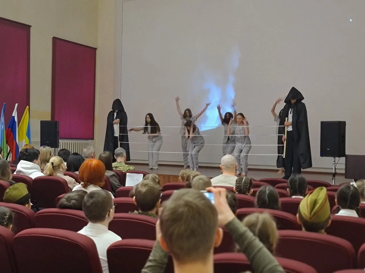 Сегодня в нашей школе состоялось очень значимое торжественное мероприятие ⭐- закрытие месячника обор