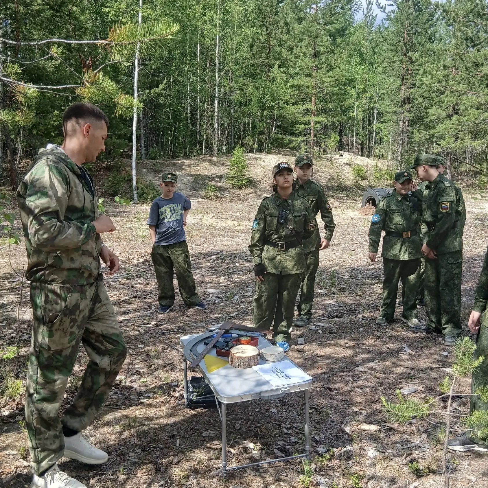 ПРОФОРИЕНТАЦИЯ
🌲 Учащиеся школы, отдыхающие в палаточном лагере, приняли участие в живом, честном и