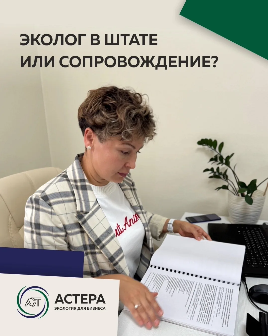 Эколог в штате или сопровождение?
