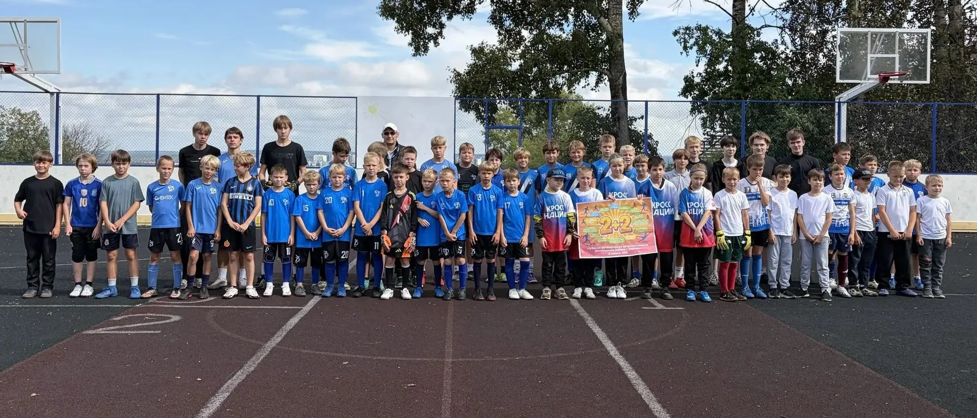 ⚽На спортивной площадке СК «Трамплин» состоялся ежегодный кубок по футболу среди дворов...