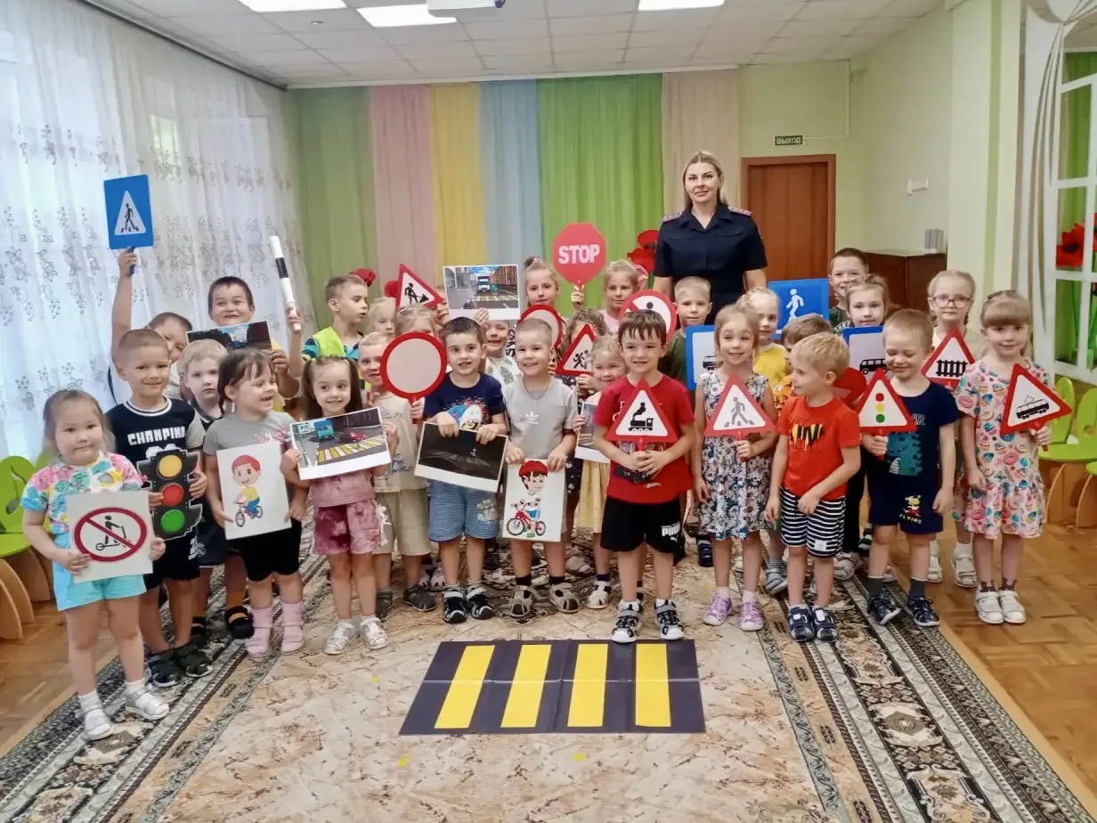 В нашем детском саду сегодня состоялась очень важная и полезная для детей встреча!
