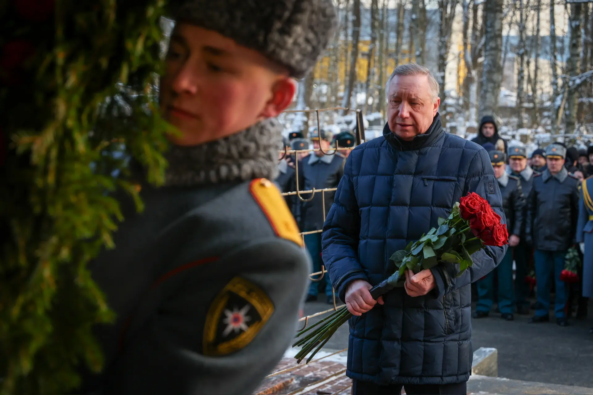 В Петербурге почтили память пожарных, погибших 35 лет назад при тушении гостиницы «Ленинград»  23 фе