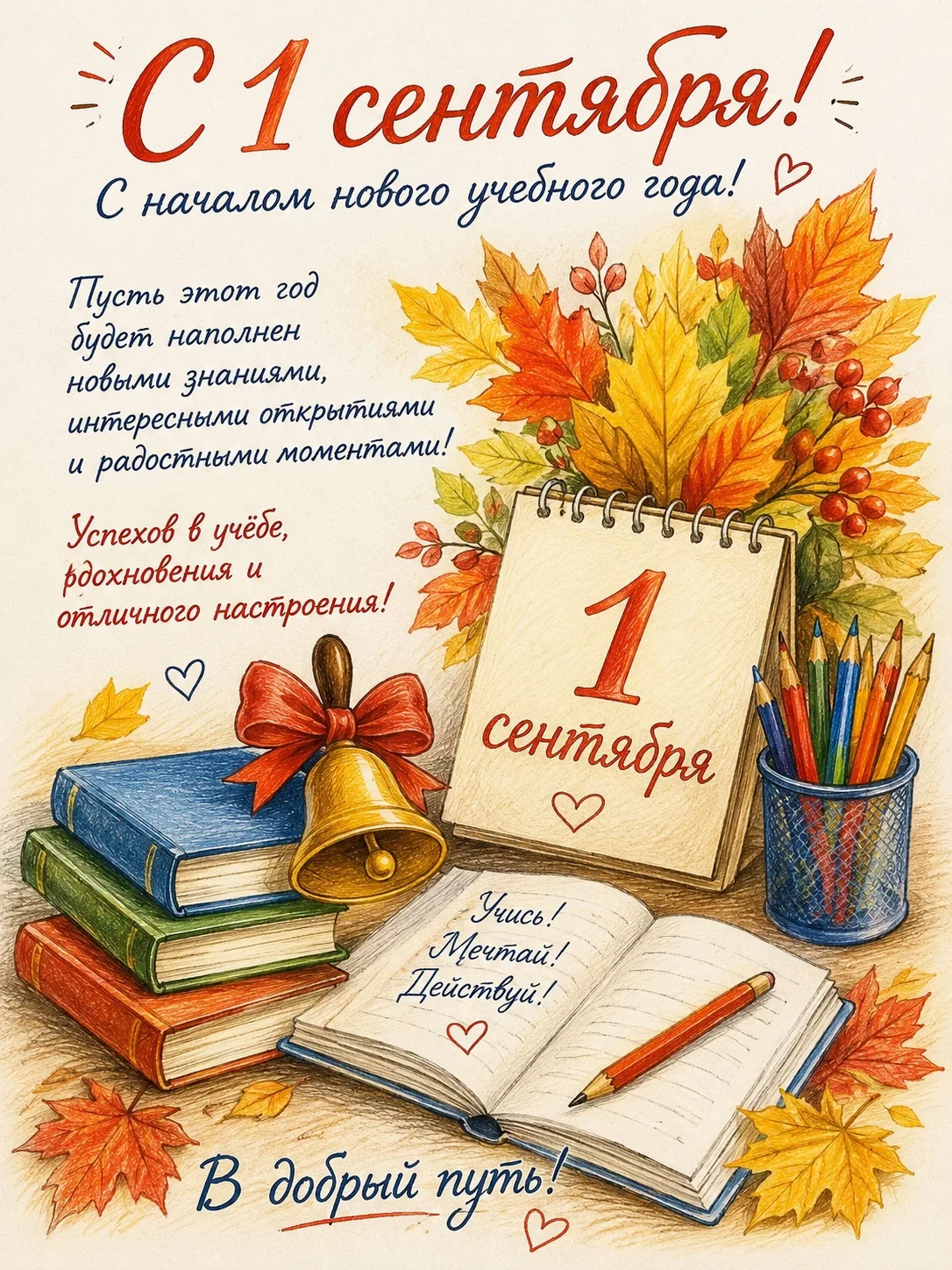 С 1 сентября! 🎉