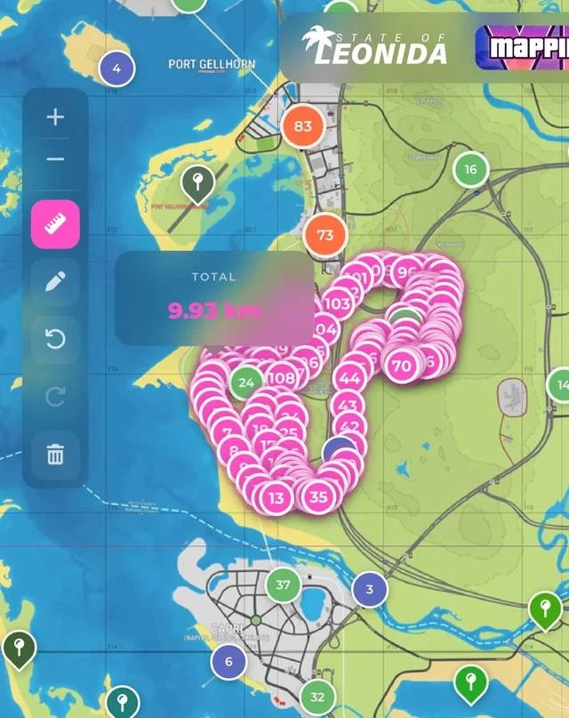 Полный круг по трассе Port Gellhorn Raceway составляет около 9,8 км, примерно такое же ...